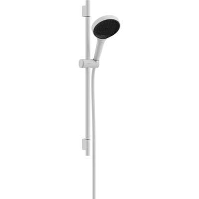 Hansgrohe Rainfinity ensemble de douche 130 3jets barre coulissante 65cm mat blanc
