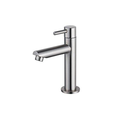 QeramiQ Fuente hoekfonteinset – 30x30x10 cm – kraangat rechts – kraan geborsteld RVS – zonder frame