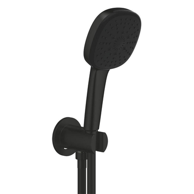 Grohe Tempesta Badset - met handdouche - 3 straalsoorten - inclusief wanddouchehouder en doucheslang 150cm - matte black (mat zwart)