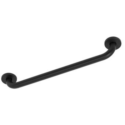 Plieger Uni barre d'appui de baignoire 45cm noir