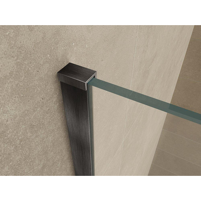 Wiesbaden Slim ensemble de profil avec barre de stabilisation 120 cm gunmetal