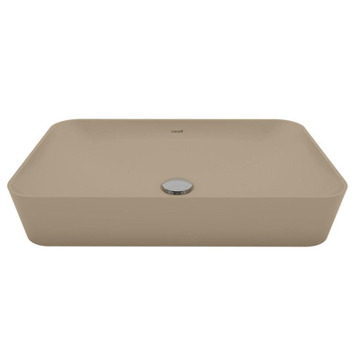 Creavit Ultra Lavabo à poser en céramique - 60X40CM - cappuccino mat