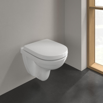 Villeroy & Boch O.novo Compact wandcloset - diepspoel DirectFlush - 36x49cm - White Alpine (glans wit)