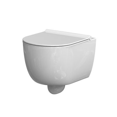 Xenz Gio abattant à libération rapide softclose blanc brillant