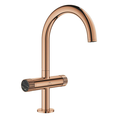 Grohe Atrio private collection L-size wastafelmengkraan m/grepen warm sunset