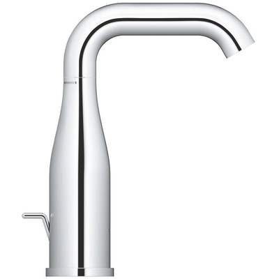 GROHE essence mélangeur lavabo 1 trou taille m avec bec haut orientable avec vidage chrome