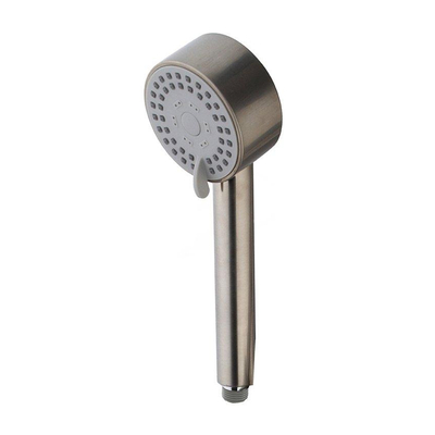 Wiesbaden Unimatch Cadans handdouche - 3 standen - diameter 8cm - PVD - geborsteld staal (RVS)