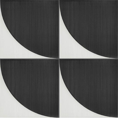 Marazzi Scenario M8RF VLtegel Décor 200X200 Nero 10mm Mat R9 Tap.2A