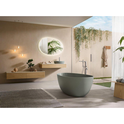 Villeroy & Boch Antao Vrijstaand bad - 170x75cm - zonder afvoer - Morning Green (mat groen)