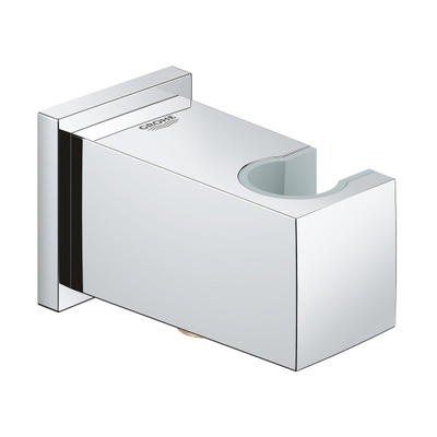 GROHE Euphoria cube wandaansluitbocht met wandhouder chroom OUTLETSTORE