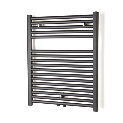 Wiesbaden Elara Radiateur ornamental vertical 60x76.6cm connexion central dessous 463Watt anthracite