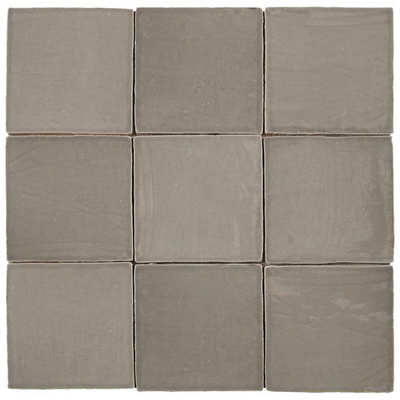 SAMPLE Roca St Tropez Carrelage mural 13x13cm 8.5mm pâte blanche Gris