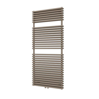 Plieger Florian Nxt M designradiator dubbel horizontaal met middenaansluiting 1406x600mm 1153W zandsteen