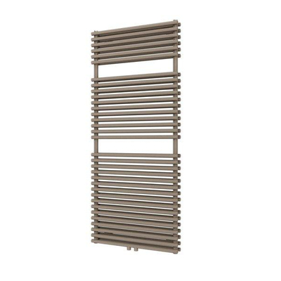 Plieger Florian Nxt M designradiator dubbel horizontaal met middenaansluiting 1406x600mm 1153W zandsteen