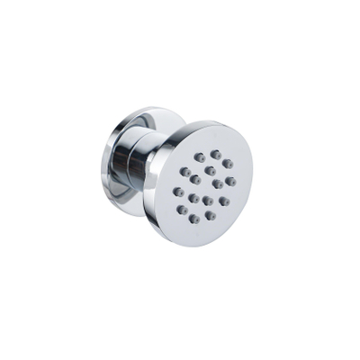 Fortifura Calvi zijdouche - 5cm - rond - 4 stuks - chroom