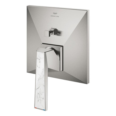 Grohe Allure brilliant private collection Mitigeur douche - white attica supersteel