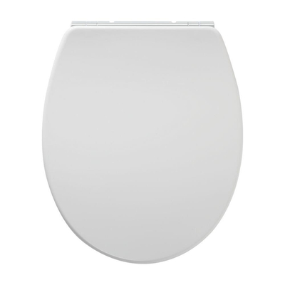 Tiger Boston Toiletbril Softclose Duroplast Wit/Chroom 37x5.5x45cm