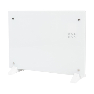 Eurom alutherm verre 1000 wi fi convector heater hanging/stand 1000watt 9.1x62x44cm white