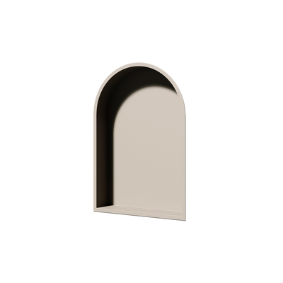 Looox Storage collection Inbouwnis - 32x47x7cm - toog - matt sand beige