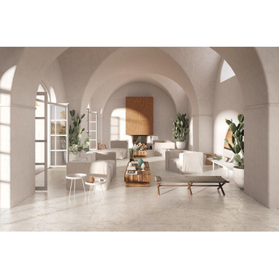 SAMPLE Terravito Favella Keramische wand- en vloertegel - 60x120cm - 9.0mm - gerectificeerd - Bianco