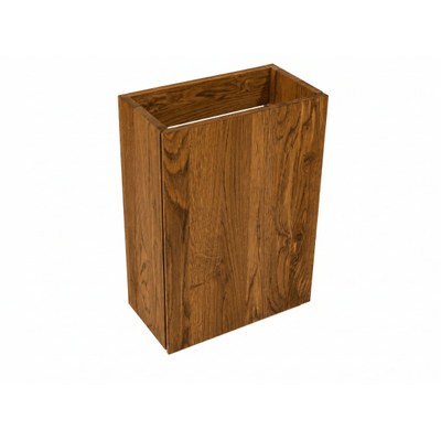 Saniclass Holz Pure Fonteinkast - 39.4x21.5x55cm - 1 deur - Walnut pure