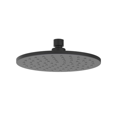 IVY Hoofddouche - medium - 20cm - antikalk nozzels - Mat zwart PED