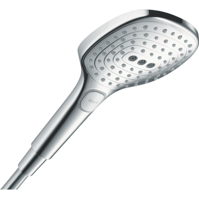 Hansgrohe Raindance Select E - select - 120 - 3jet - handdouche - wit chroom