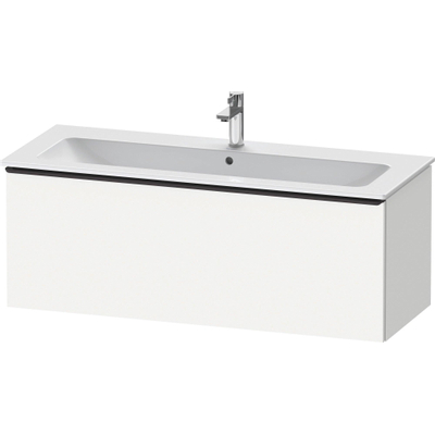 Duravit D-neo Meuble sous vasque 121x46.2x44cm 1 tiroir Blanc mat