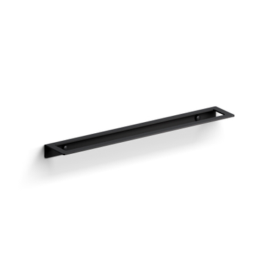 Clou Fold porte-serviettes 45cm noir mat revêtement par poudre