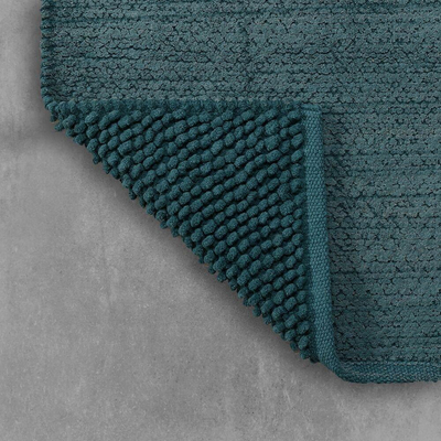 Sealskin Delhi Tapis de bain 60x90 cm Coton Vert foncé