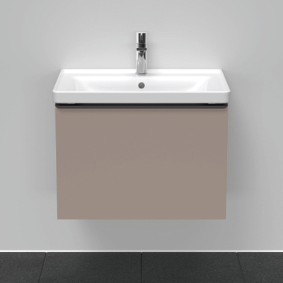 Duravit D-neo Meuble sous vasque 63.4x45.2x44cm 1 tiroir Basalte mat