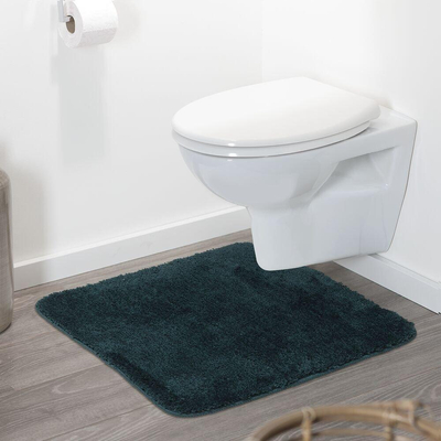 Sealskin Angora Tapis de bain 60x60 cm Polyester Vert foncé