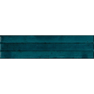 Ceralto Pavero Urban Wandtegel - 6x24cm - 13.5mm - Blu