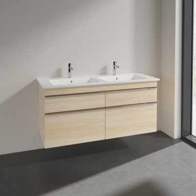 Villeroy & Boch Venticello wastafelonderkast 125.3x59cm 4x lade iep impresso