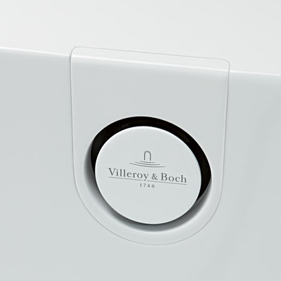 Villeroy & Boch badwaste met toevoer voor oberon 2.0 stone white OUTLETSTORE
