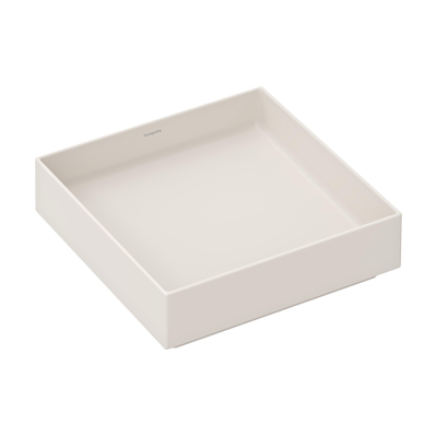 Hansgrohe Xuniva opzetwaskom - 40x40x12cm - vierkant - sand matt (beige)