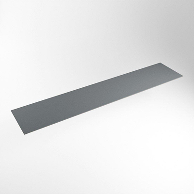 Mondiaz TOP 41 Topblad - 200x41x0.9cm - geschikt voor afdekplaat - Solid surface - Plata