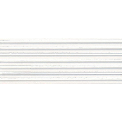 Marazzi Rice M96H WAtegel Decor 075X200 Bianco Pleat 12,5mm Glans