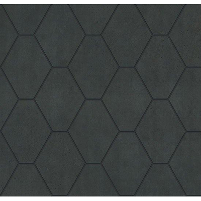 Kronos Metallique Mozaiektegel - 31.1x32.2cm - 10.0mm - Noir