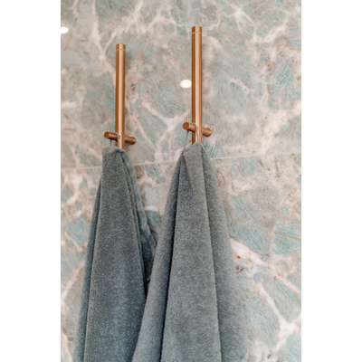 Instamat Jay Radiateur électrique sèche-serviettes Hauteur 172cm 29Watt Bronze brossé