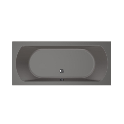 Xenz Lagoon Baignoire Duo - 180x80x53 - évacuation Centrale - acrylique - anthracite