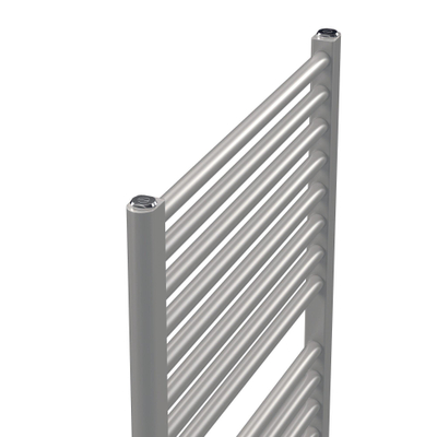 Stelrad Dahlia radiateur sèche-serviettes 77,5x58,5cm 425watt 4 raccordements Acier Blanc brillant