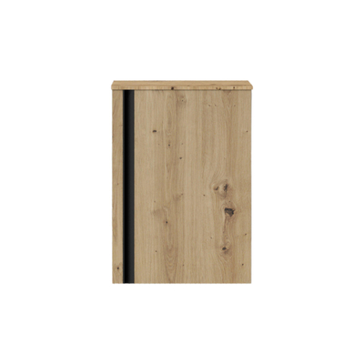 Saniclass Chaci Fonteinonderkast - 40x55cm - 1 deur - met topblad - eiken