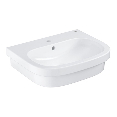 GROHE Euro céramique vasque à poser 60x48 cm Avec trou de robinet blanc
