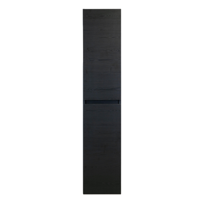 NewWave Hoge kast 35x170x35 cm linksdraaiend black oak