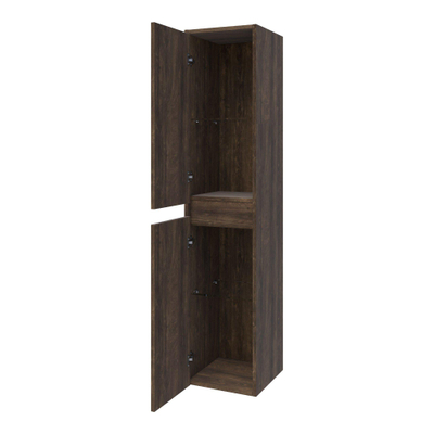 BRAUER Nexxt Armoire colonne 160cm Burned Bark