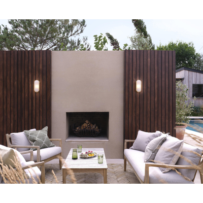 Astro Montreal Applique murale d'extérieur - 27,5 cm - Ovale - E27 - laiton brossé