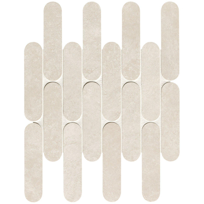 SAMPLE Fap Ceramiche Nobu wand- en vloertegel - 29x29.5cm - Natuursteen look - White mat (wit)