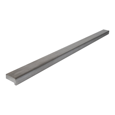BRAUER Poignée de meuble en applique - 32cm - modèle A - matériau inox - inox brossé