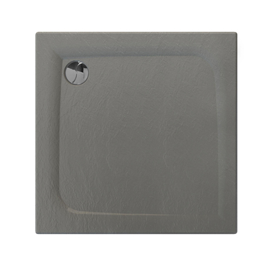 Allibert Mooneo Receveur de douche 90x90cm Gris anthracite